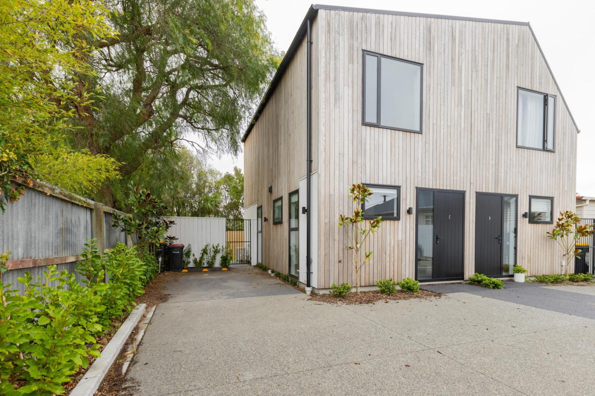 Addington Soho Two Bedroom Townhouse Christchurch Bagian luar foto